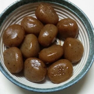 玉こんにゃくの甘辛煮